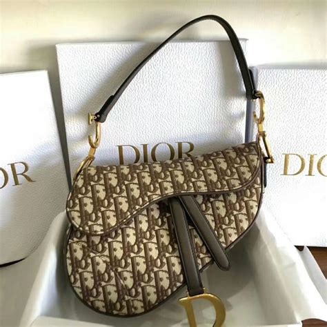 dior oblique brown|dior oblique pouch bag.